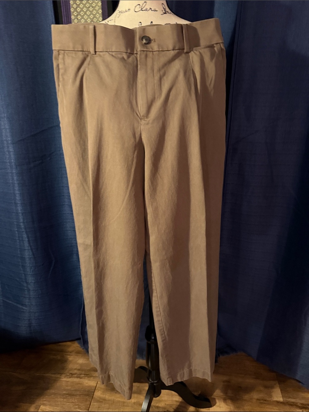 Women’s Everlane Classic cotton gabardine Pants in dark taupe